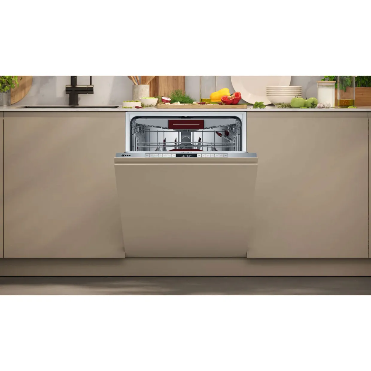 N70 BI Dishwasher 60cm Cutlery Drawer Zeolith