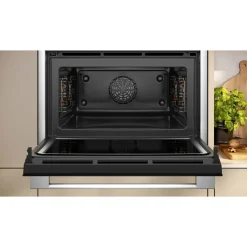 N70 Built In Compact Oven with Microwave Function Stainless Steel