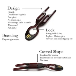 Nº1 Hairpin - Brown