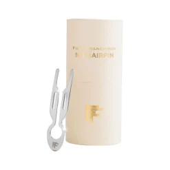 Nº1 Hairpin - White Gold Finish