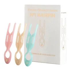N°1 Hairpin Miami Collection - Seashell Pink, Soft Beige and Tantalizing Blue