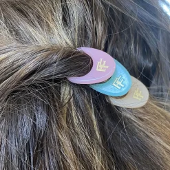N°1 Hairpin Miami Collection - Seashell Pink, Soft Beige and Tantalizing Blue