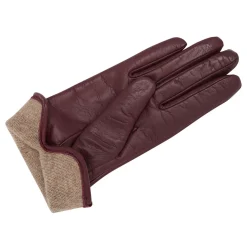 Nappa Leather Cashmere Wool Lined Gloves