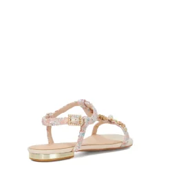 Nature Floral T-bar Sandals