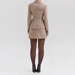 Nerida Puppytooth Mini Skirt