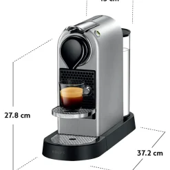 Nespresso Citiz Machine Silver