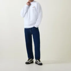 Newel Mid-Rise Tapered Jeans