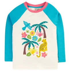 Nikki Raglan Applique Top