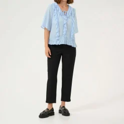 Ninna Frill-Detail Blouse