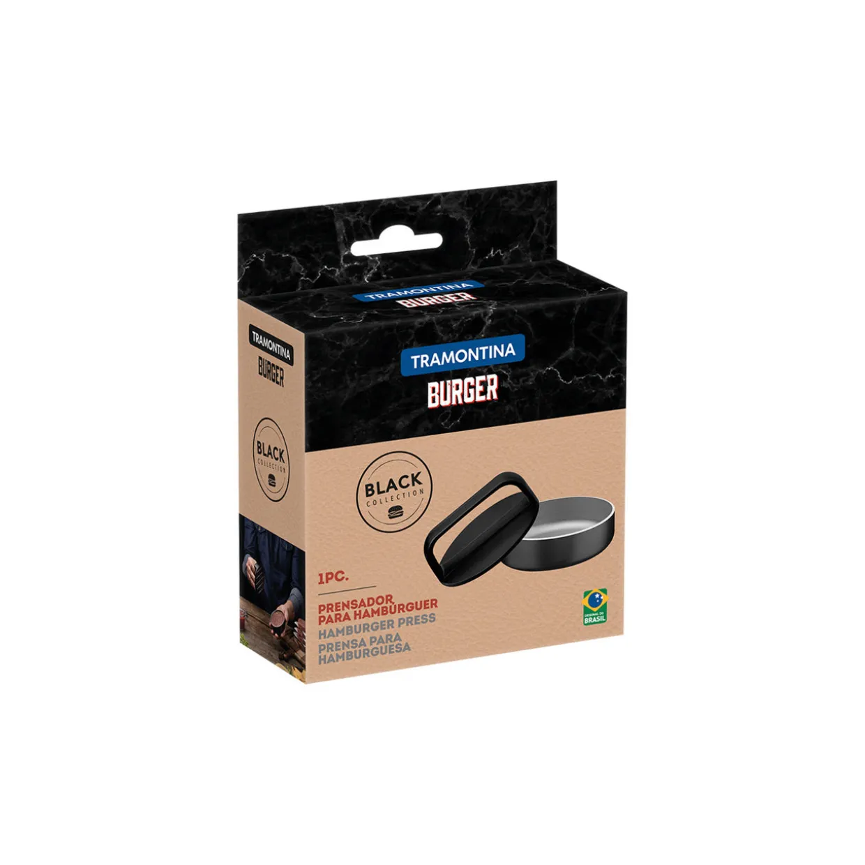 Non-Stick Aluminium Burger Press 10cm