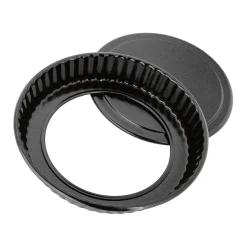 Non-Stick Fluted Flan Tin With Loose Base 20cm