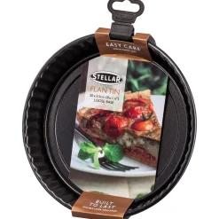 Non-Stick Fluted Flan Tin With Loose Base 20cm