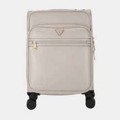 Norom Saffiano-Trim Logo 18" Cabin Suitcase