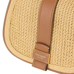 Nouveau Straw Saddle Bag