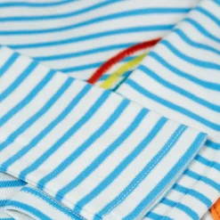 Octopus Striped Applique Top