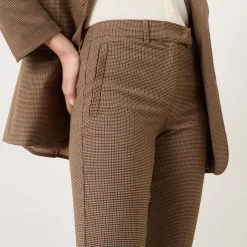 Opaco Cropped Straight Leg Trousers