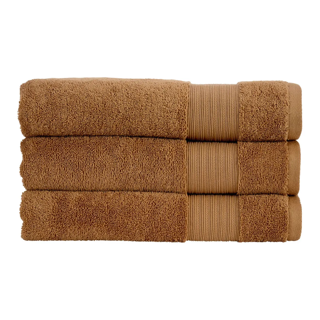 Organic Towels 550 GSM Caramel
