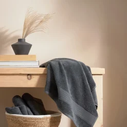Organic Towels 550 GSM Cinder