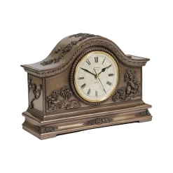 Oriental Bronze Mantle Clock