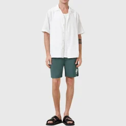 Orlando Logo Drawstring Swim Shorts