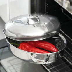 Oval Roaster with Rack
