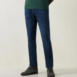 Owaka Mid-Rise Straight Leg Jeans