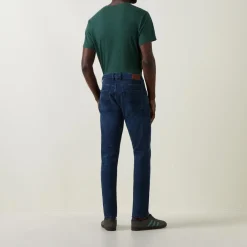 Owaka Mid-Rise Straight Leg Jeans