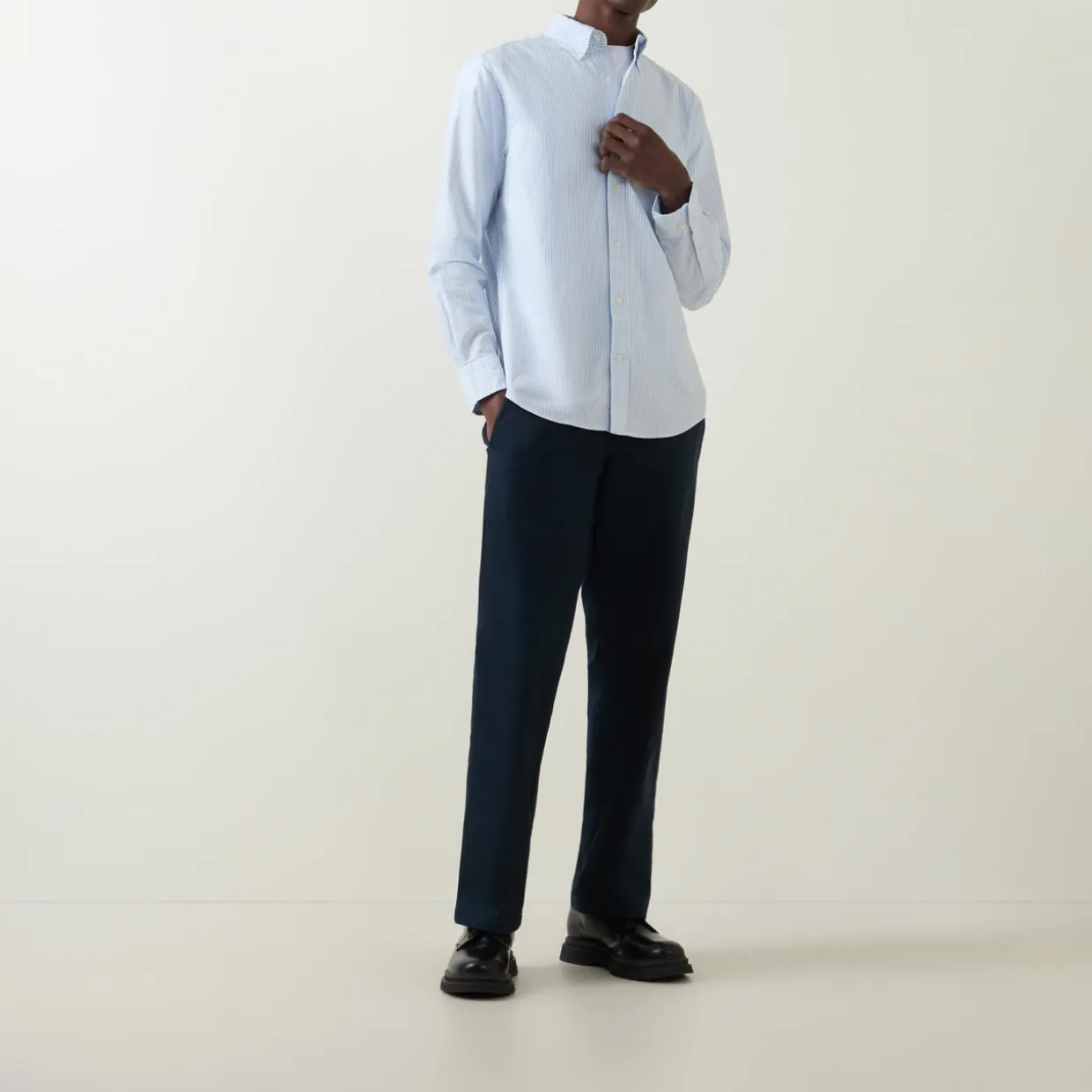Oxford Banker Stripe Shirt