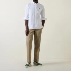 Oxford Long-Sleeve Logo Shirt