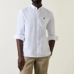 Oxford Long-Sleeve Logo Shirt