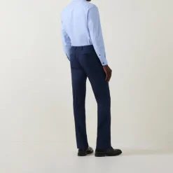 Oxford Trim Single-Cuff Formal Shirt