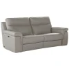 Paloma 3-Seater Electric Reclining Sofa Tortora