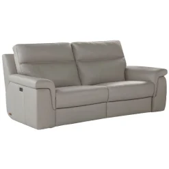 Paloma 3-Seater Electric Reclining Sofa Tortora