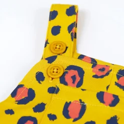 Parsnip Leopard Print Dungarees