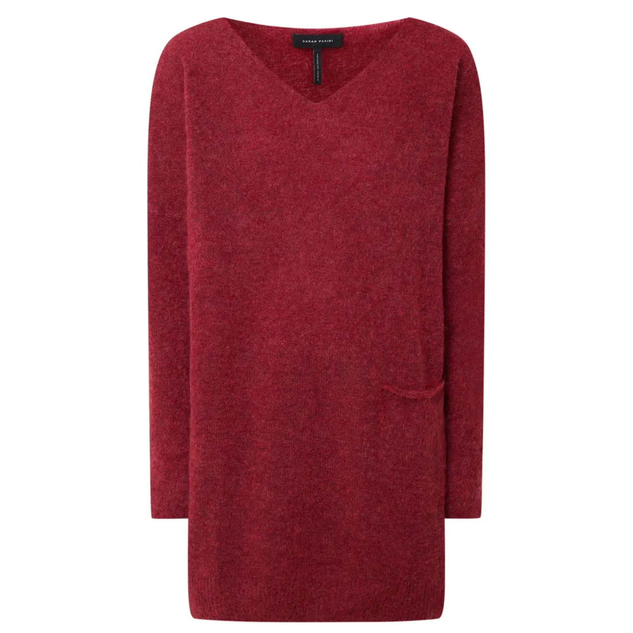 Patch Pocket Knit Sweater