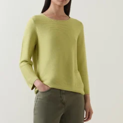Patch Pocket Ribbed Sweater