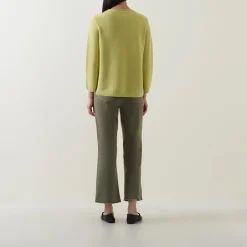 Patch Pocket Ribbed Sweater