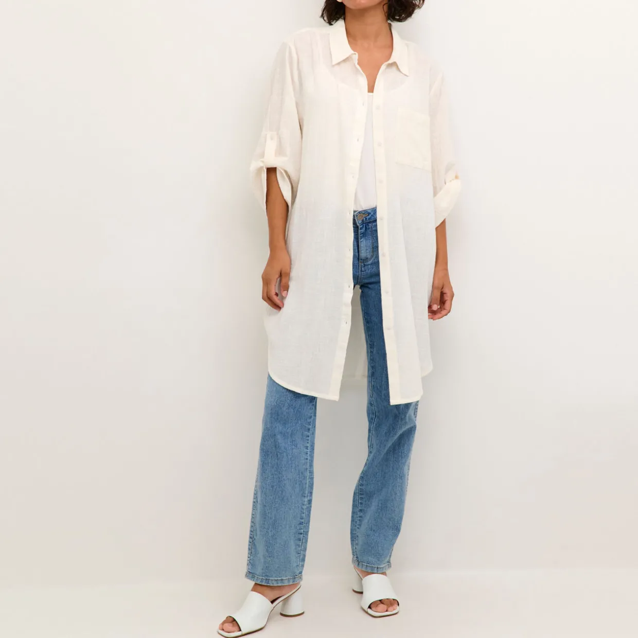 Pauline Mini Shirt Dress