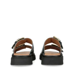 Pavilion Leather Flat Sandals