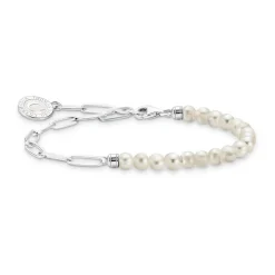 Pearl Charm Bracelet