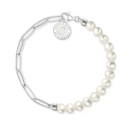 Pearl Charm Bracelet