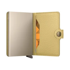 Pebble Leather Mini Wallet