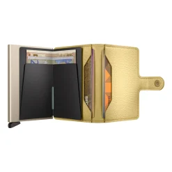 Pebble Leather Mini Wallet