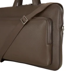 Pebbled Leather Briefcase