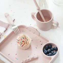 Peekaboo Silicone Straw Set