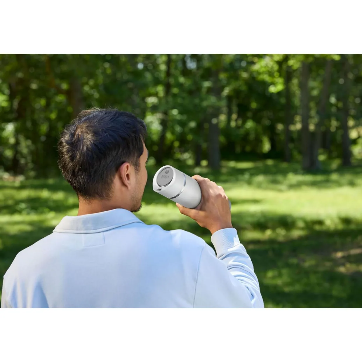 Perfect Sip Travel Mug 300ml Steam White