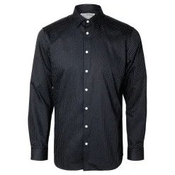 Performance Printed Slim Fit Casual Shirt