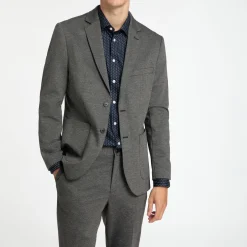 Performance Printed Slim Fit Casual Shirt