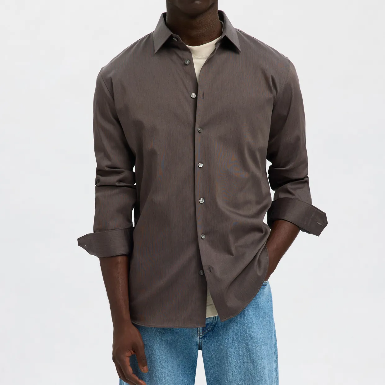 Performance Slim Fit Casual Shirt
