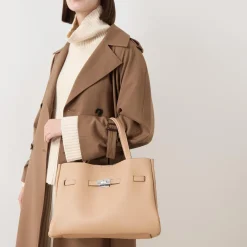 Phoebe Logo Hobo Shoulder Bag
